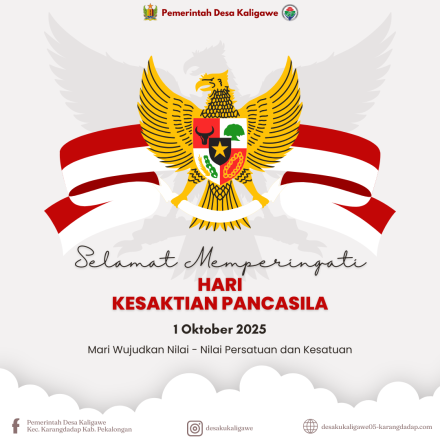 Selamat Memperingati Hari Kesaktian Pancasila